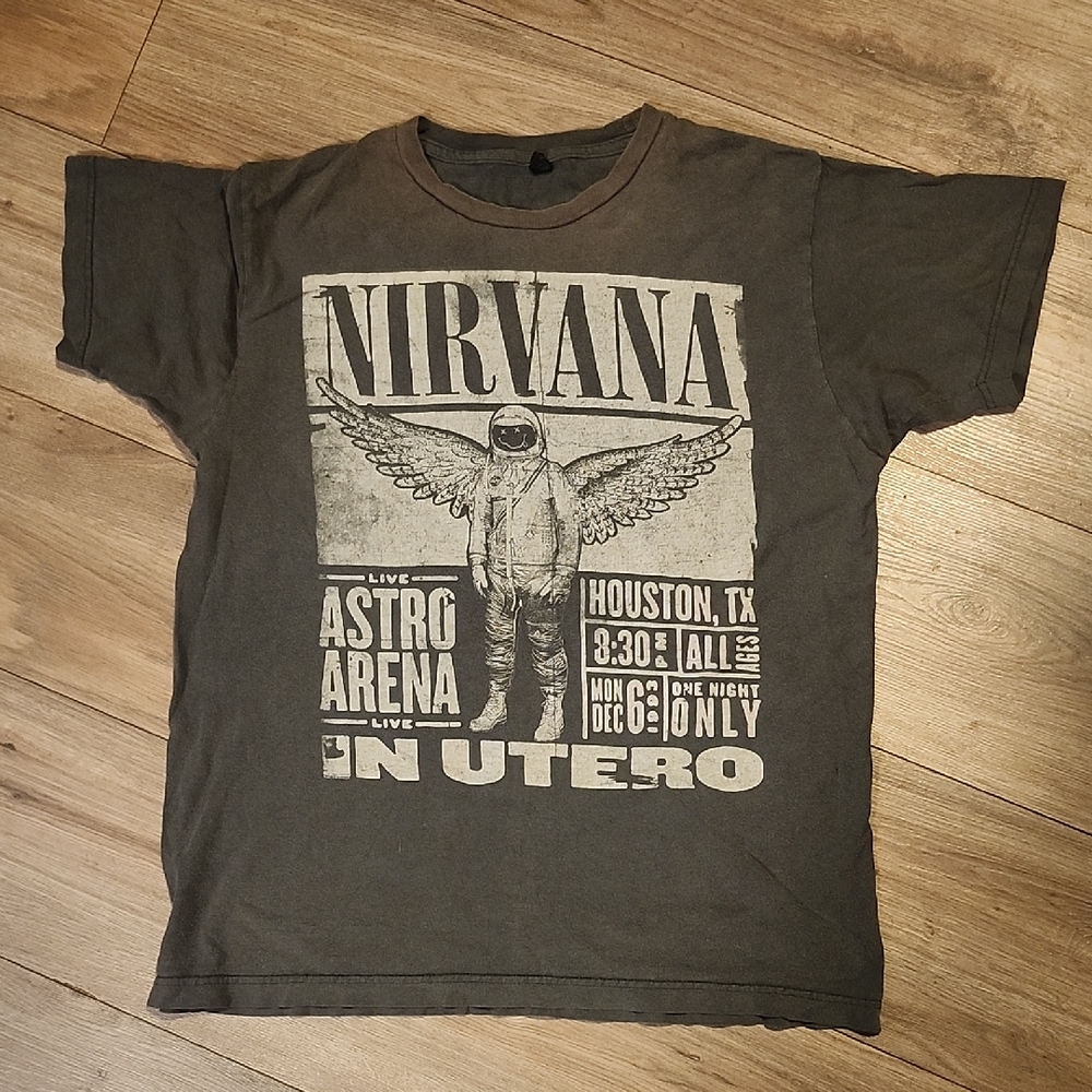 Nirvana Graphic T-Shirt- M